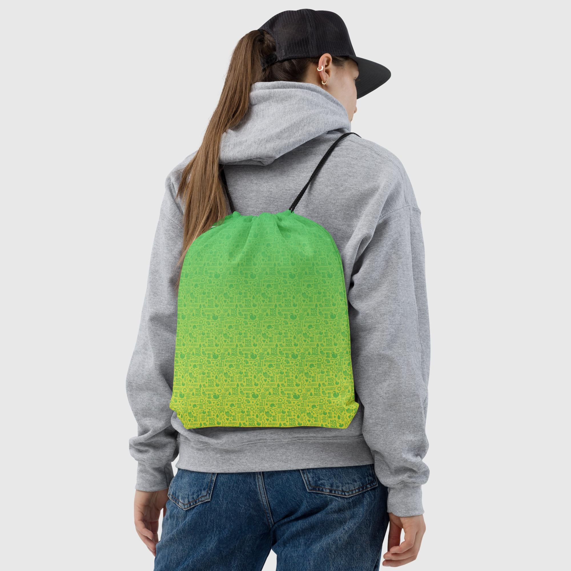 Premium Drawstring Bag - Pina Colada