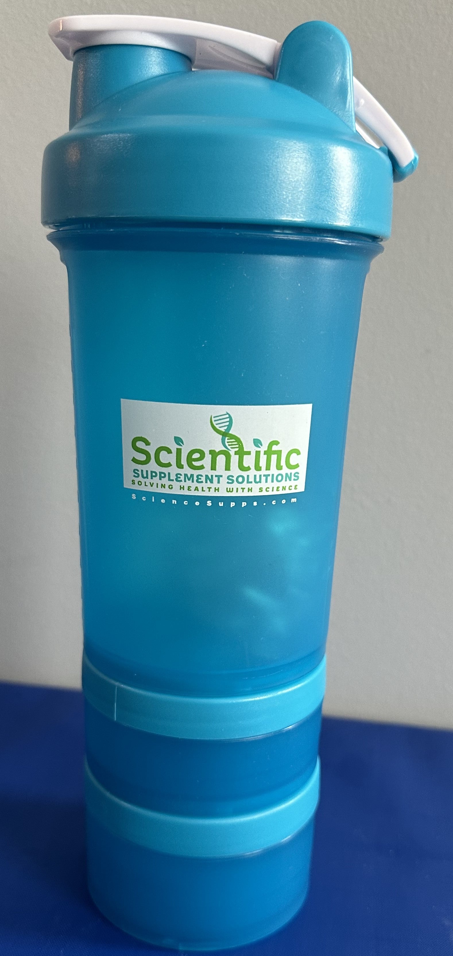 Shaker Bottle - Science Supps Logo