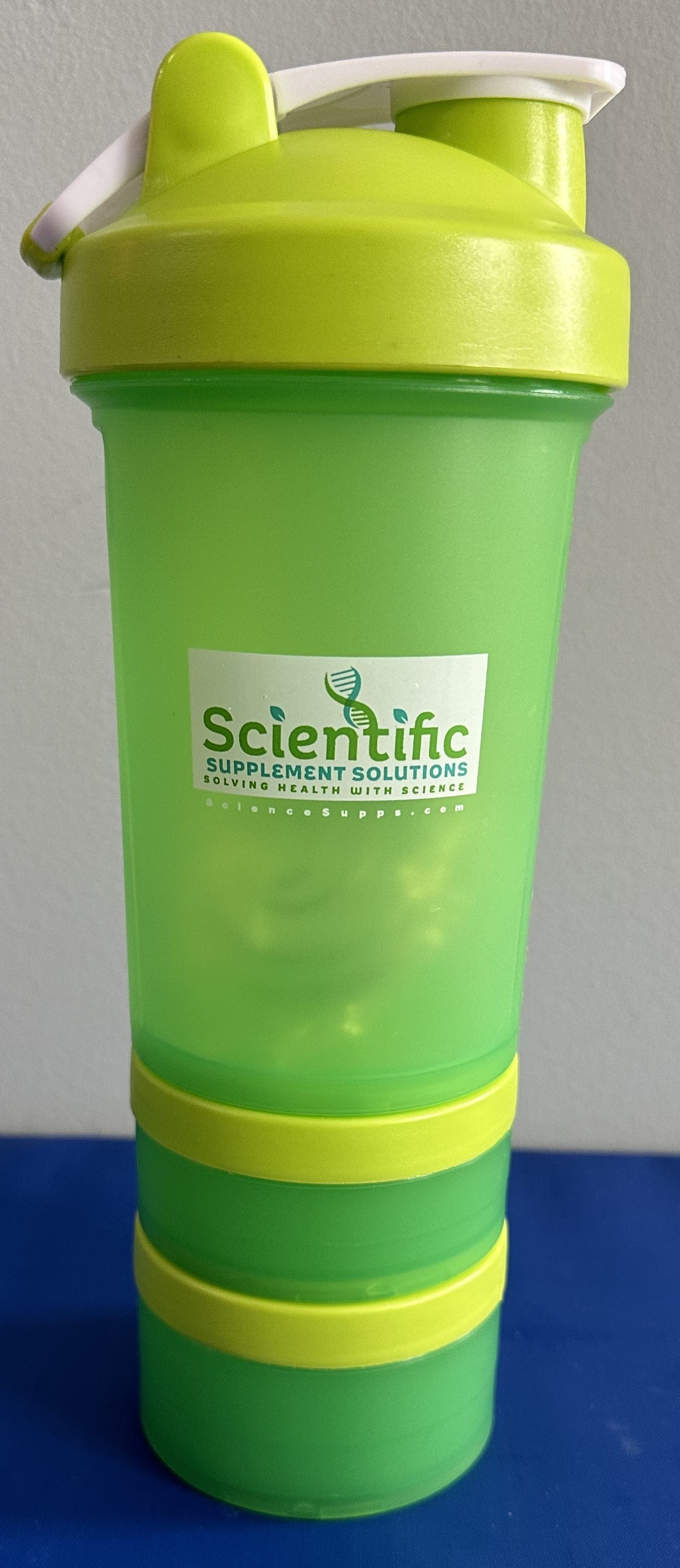 Shaker Bottle - Science Supps Logo