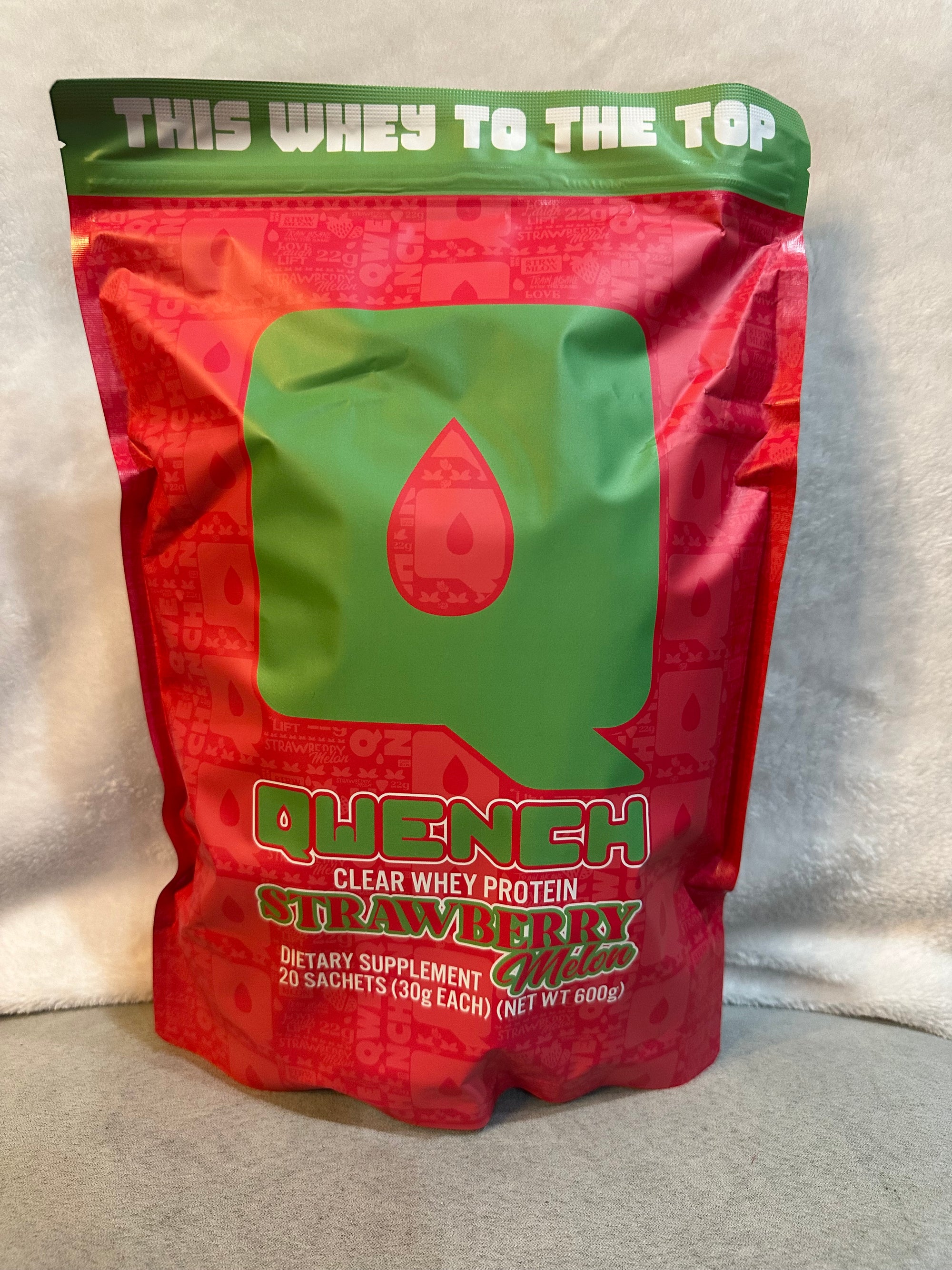 QWENCH Protein - Strawberry Melon